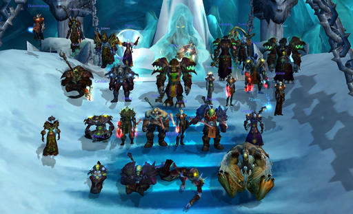 World of Warcraft - Первый кил Артаса... без багов (25 ппл)