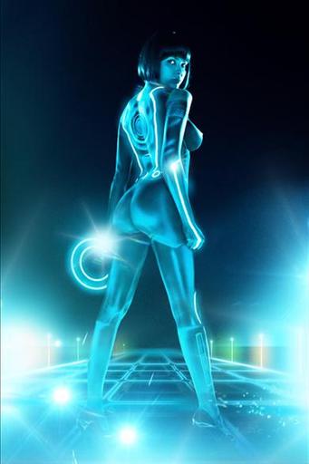 Tron: Эволюция - "TRON Girl" говорите? TRON Playboy Tribute!!!