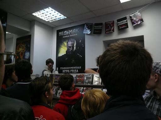Ведьмак 2: Убийцы королей - "Репортаж" с раннего старта продаж "Ведьмак 2. Убийцы Королей" в Екатеринбурге
